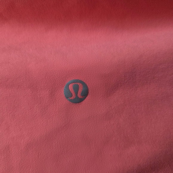 Lululemon Align High Rise 25 Crop Leggings Coral Pink Size 14 Nulu Athleisure - Picture 6 of 10